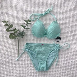 NWT Swim Set Victoria’s Secret Mint Color